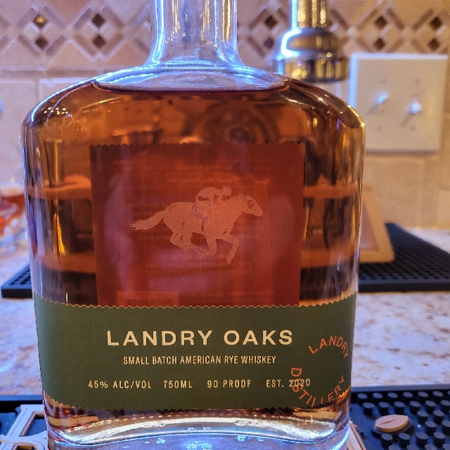 Landry Oaks Small Batch American Rye Whiskey