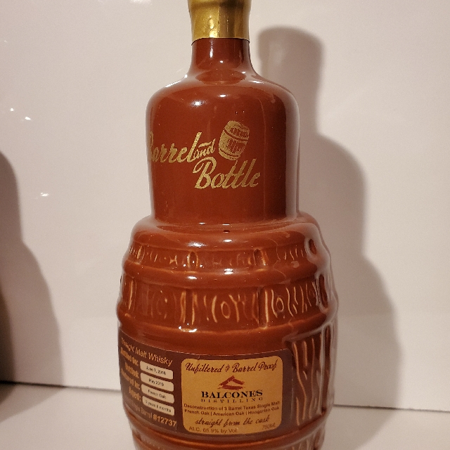 Balcones Deconstruction French Oak (Barrel & Bottle)