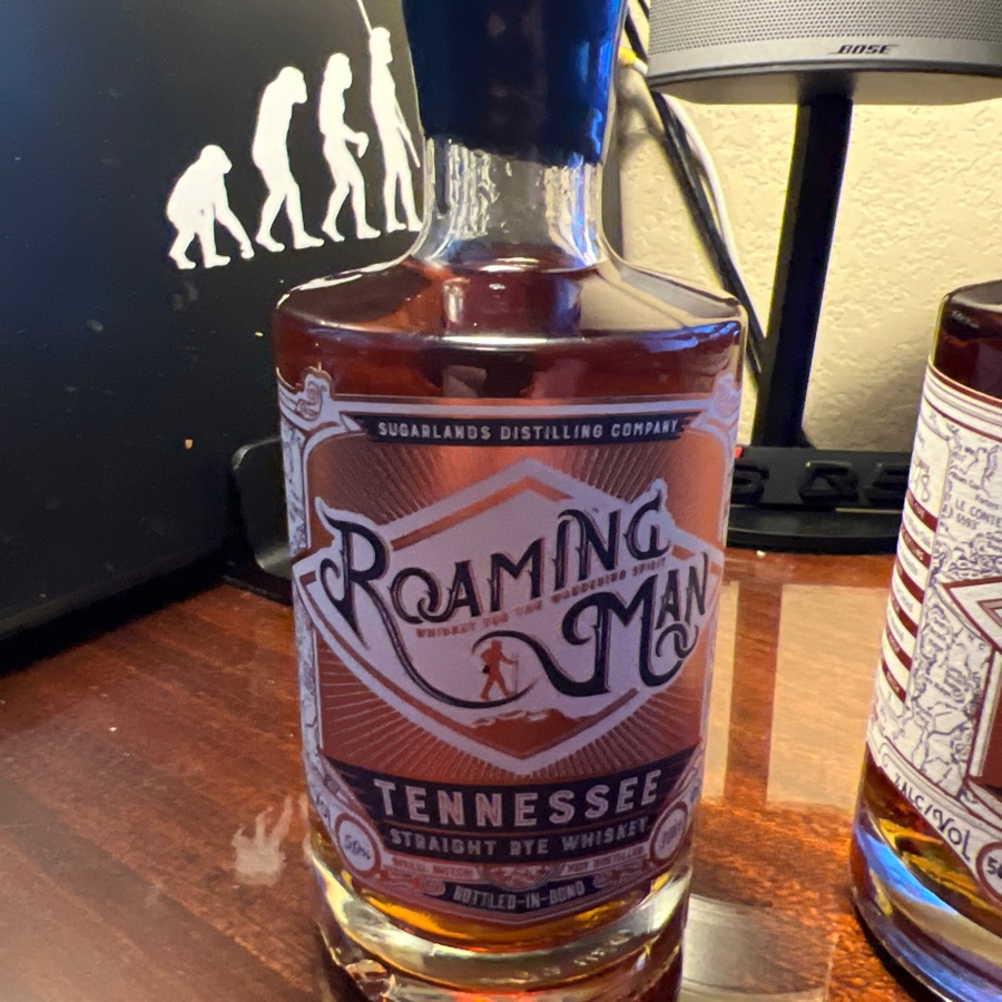 Roaming Man Straight Rye Whiskey (Batch XI)