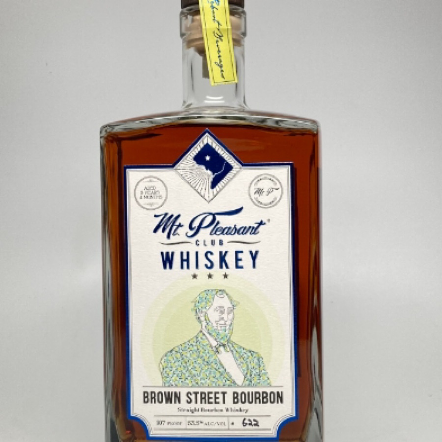 Mt. Pleasant Club Whiskey Brown Street Bourbon