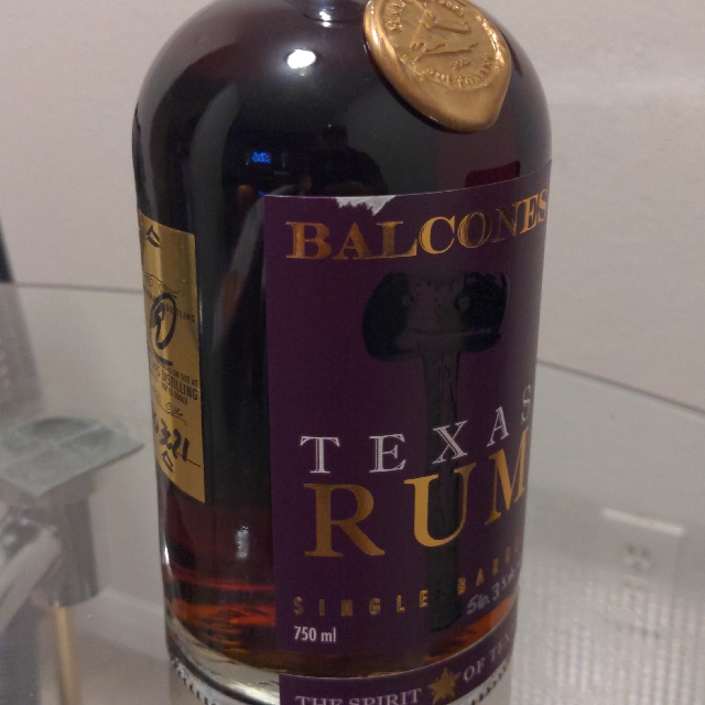 Balcones Single Barrel Rum Madeira cask finished
