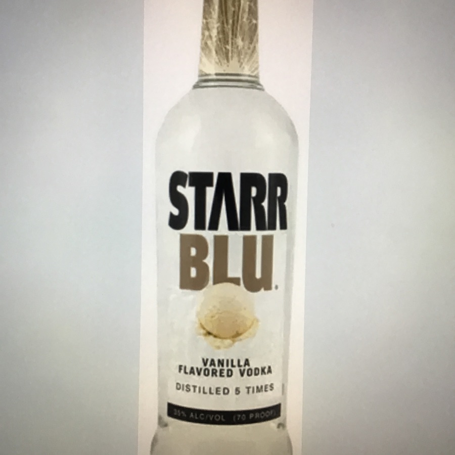 Starr Blu Vanilla Flavored Vodka