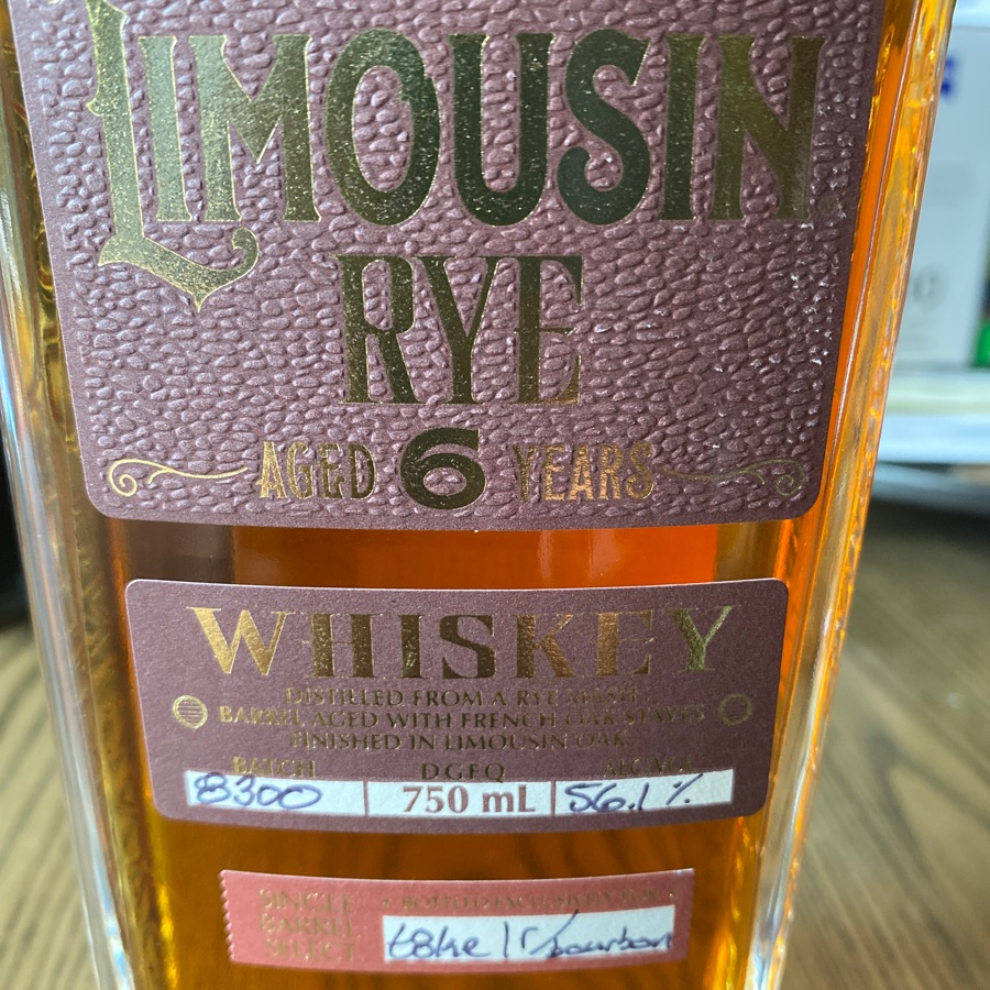 Dancing Goat Distillery Limousin Rye 6 year - r/bourbon