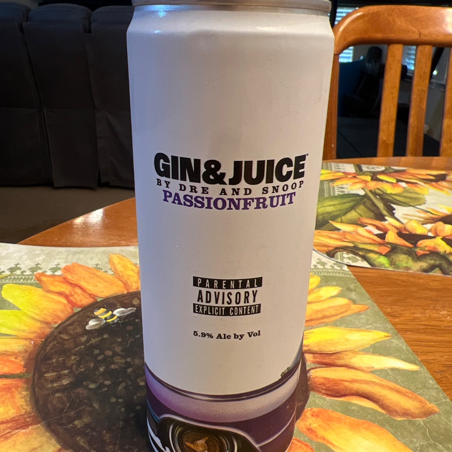 Gin & Juice By Dre And Snoop PassionFruit