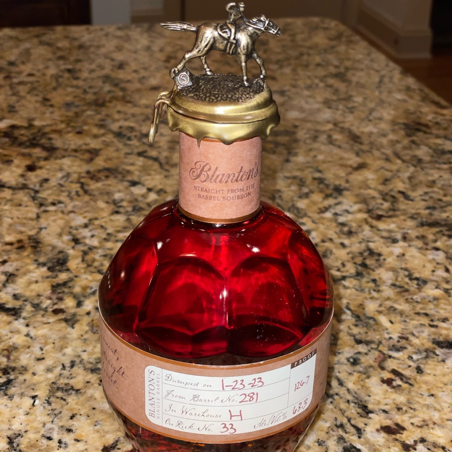 Blanton's Straight From The Barrel 2023-Barrel #281