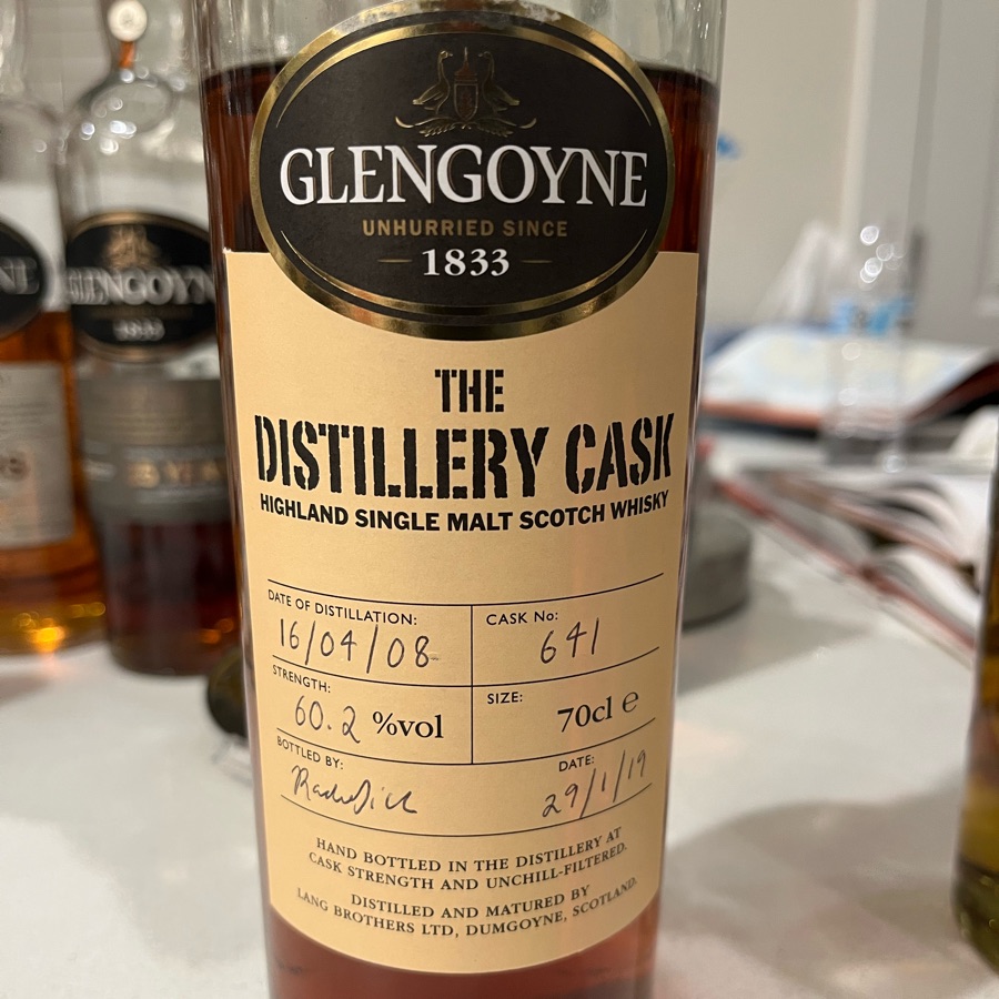 Glengoyne Distillery Cask #641 (2008 10 Years)