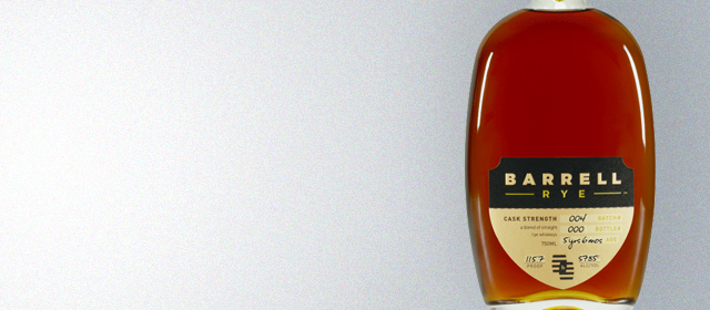 Barrell Rye Batch 004