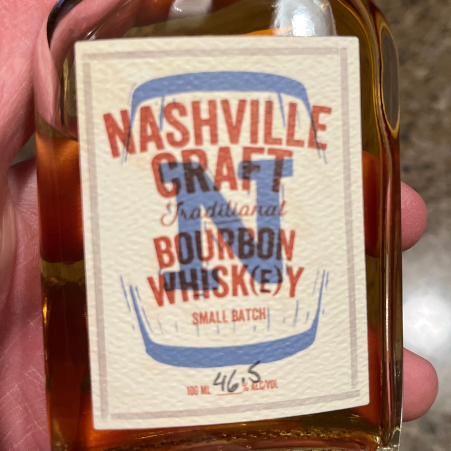 Nashville Craft Traditional Bourbon Whiskey
