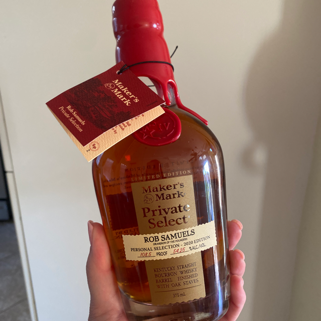 Maker's Mark Private Select Rob Samuels 2020