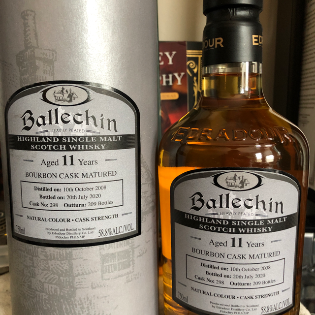Ballechin 2008 11 years old cask #298
