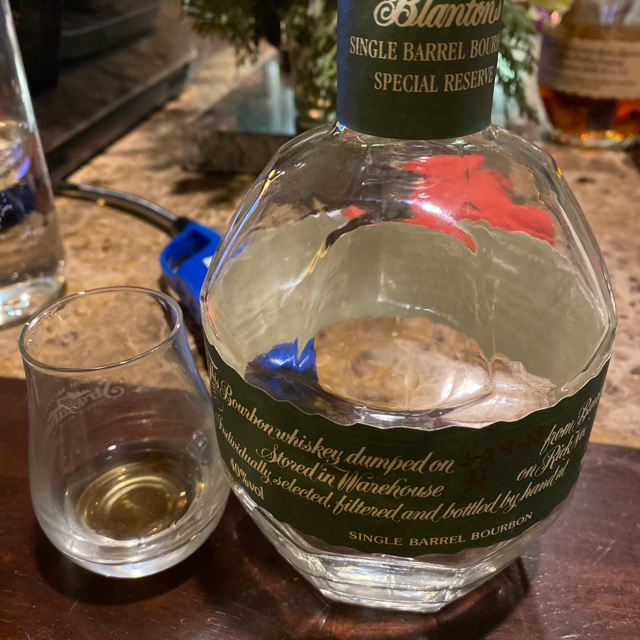 Blanton's Single Barrel Bourbon Special Reserve 2018