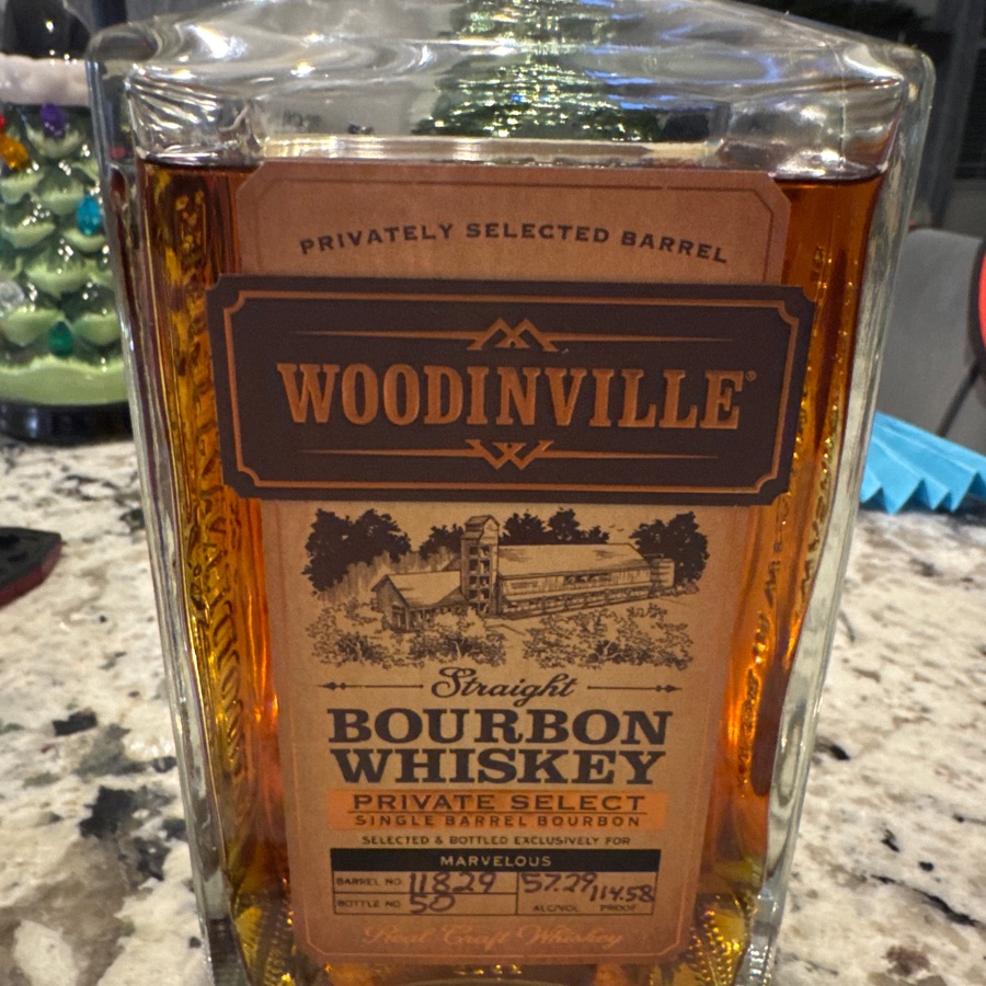 Woodinville Private Select "Marvelous" Single Barrel