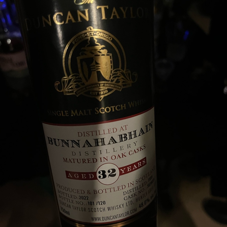 Bunnahabhain 1989 32 Years (Duncan Taylor)