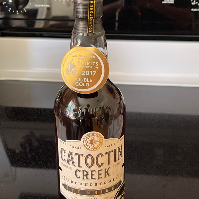 Catoctin Creek Single Barrel Cask Proof Hickory Syrup Finished Rye Whisky