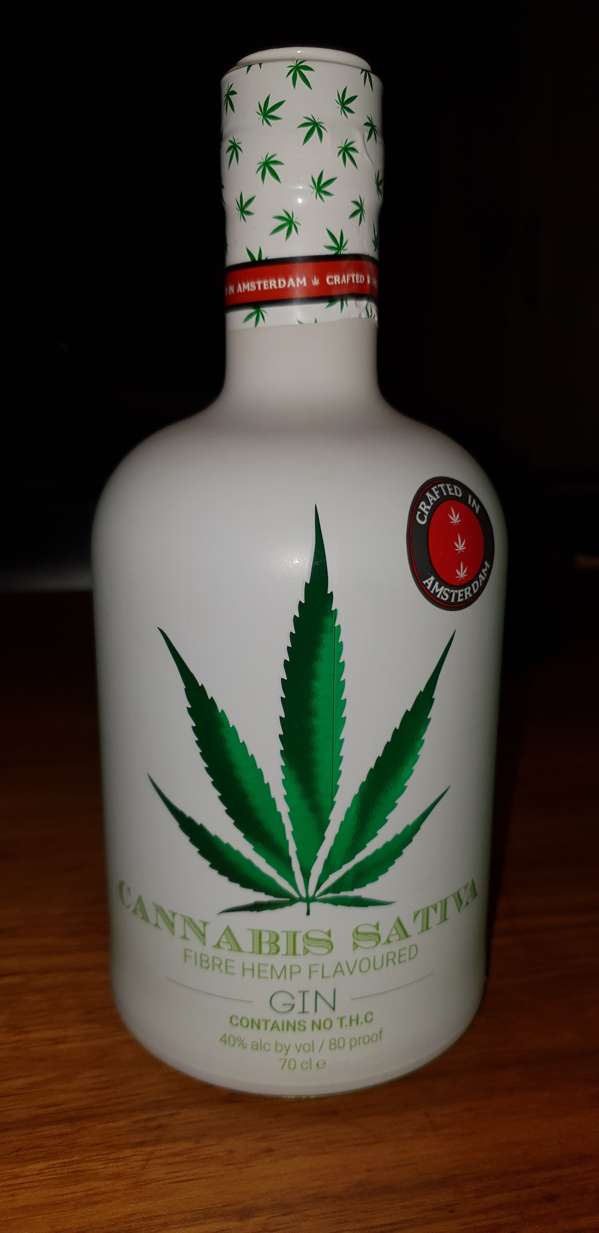 Cannabis Sativa Fibre Hemp Flavoured Gin