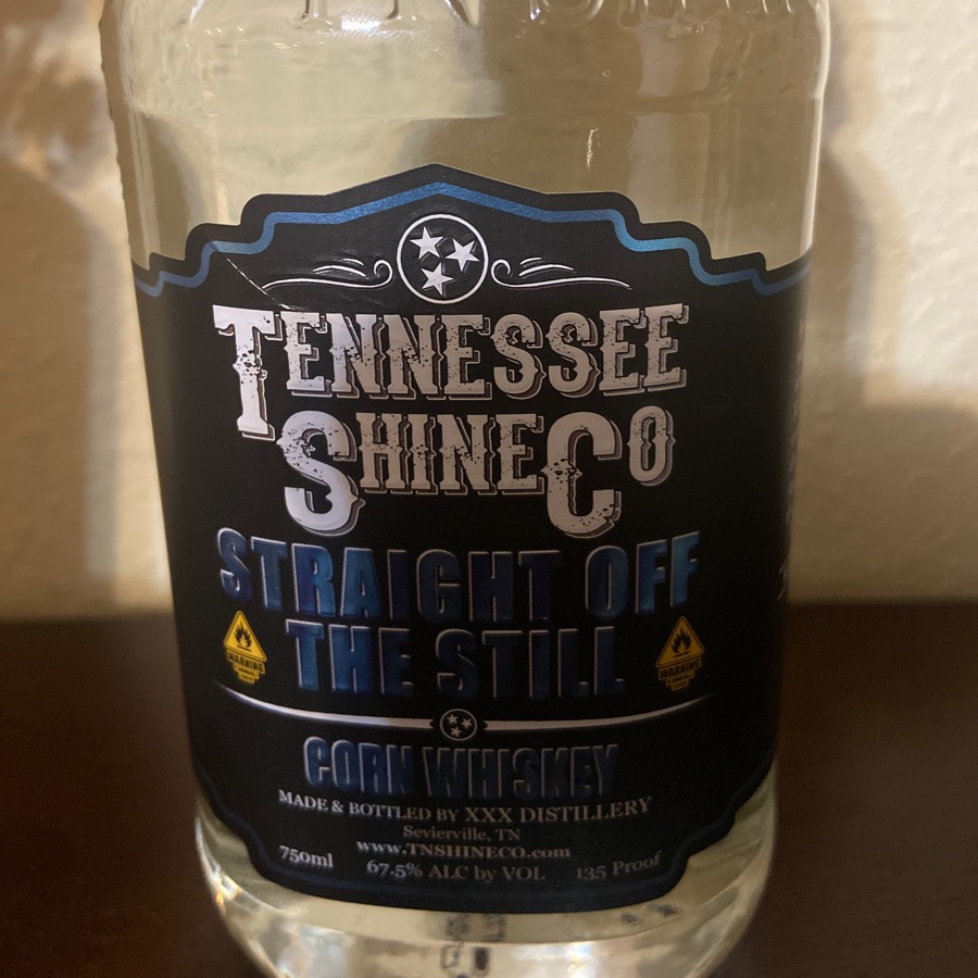 Tennessee Shine Co Straight Off the Still