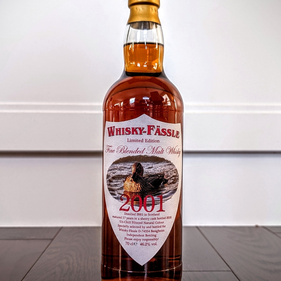 Whisky-Fassle 2001 17 Year Blended Malt Scotch Whisky