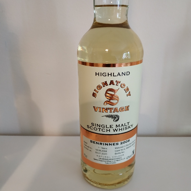 BENRINNES 11 Signatory Vintage