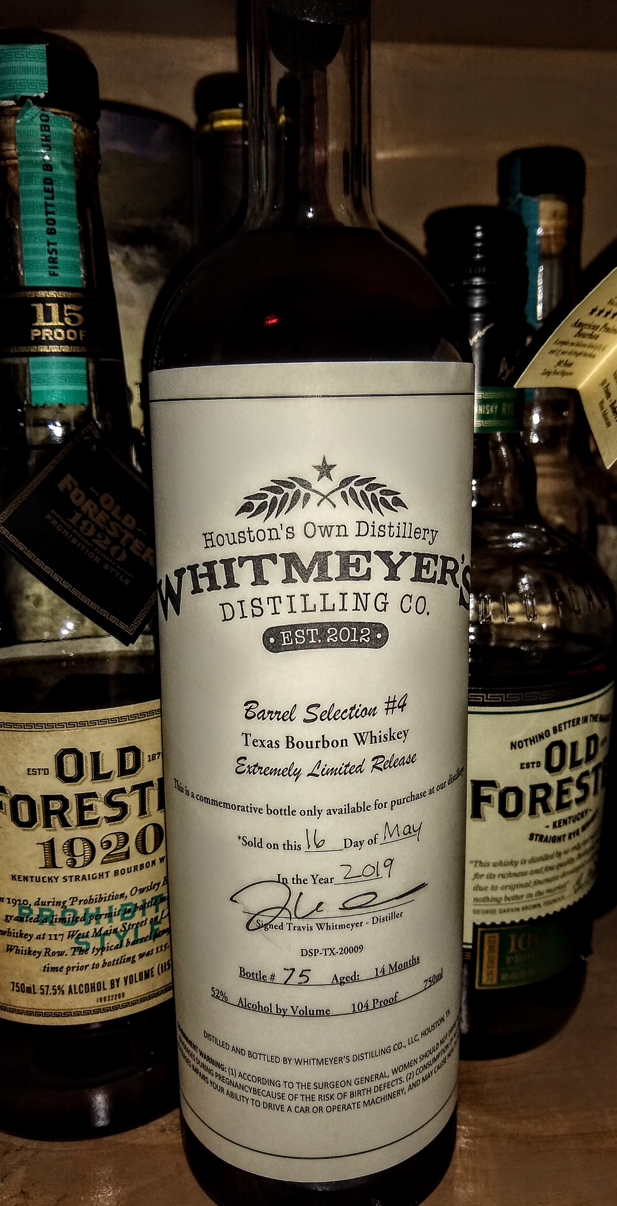 Whitmeyers Barrel Selection #4