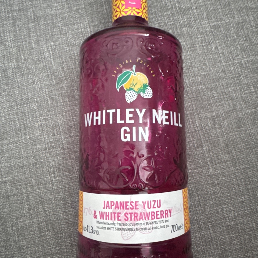 Whitley Neill Gin Japanese Yuzu & White Strawberry