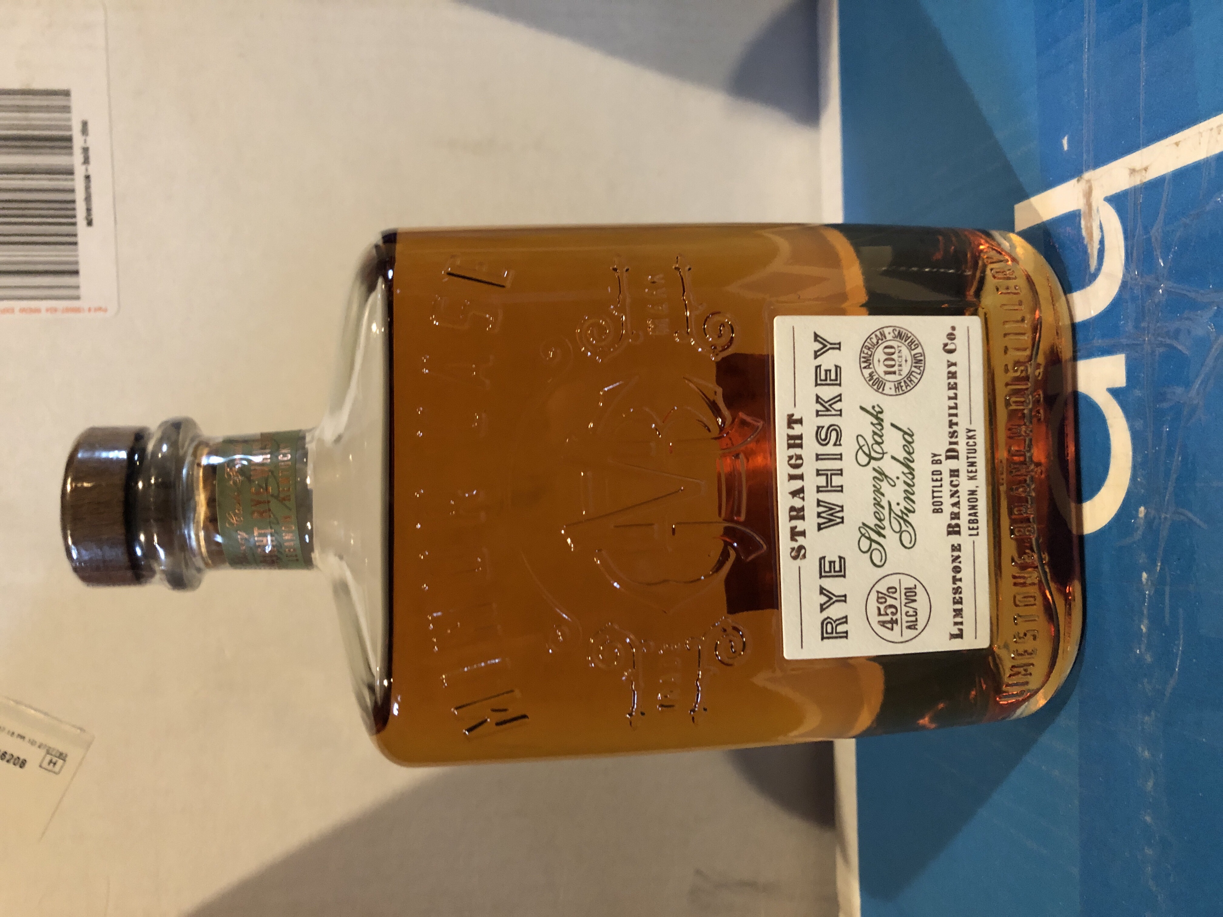 Limestone Branch Straight Rye Whiskey