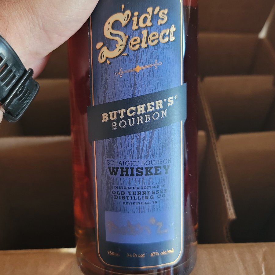 Old Tennessee Distilling Co Sid's Select Butcher's Straight Bourbon Whiskey (Batch #2)