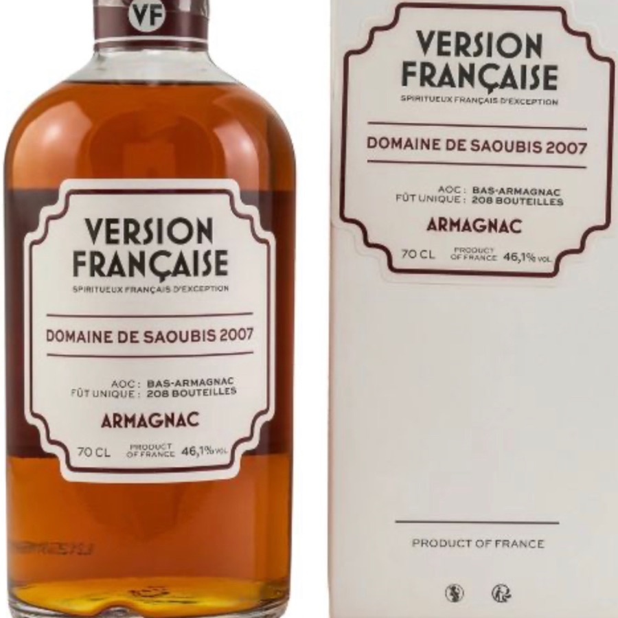 Domaine de Saoubis 2007 Version Francaise (Maison du Whisky)