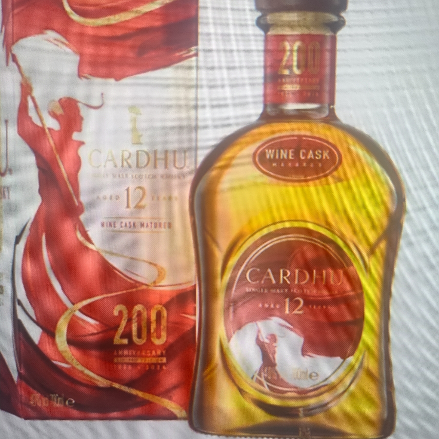 Cardhu 12 y.o. 200th anniversary wine cask matured