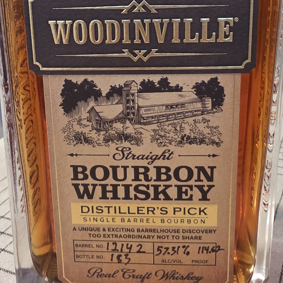 Woodinville Distillers Pick Single Barrel