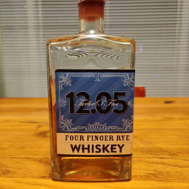 12.05 Four Finger Rye Whiskey