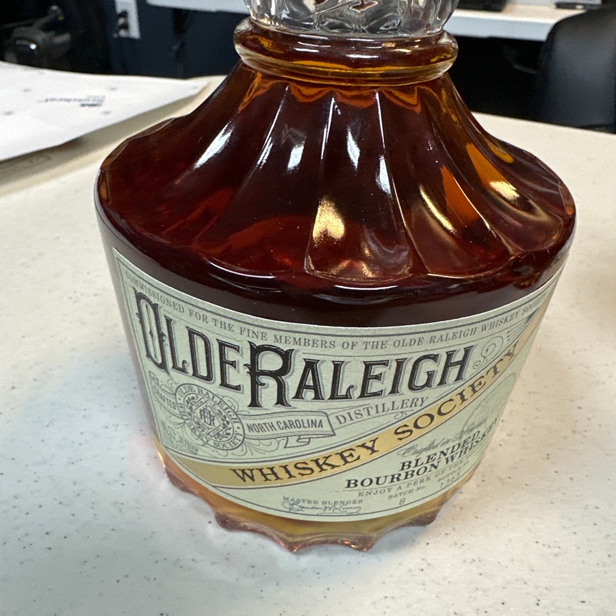 Olde Raleigh Whiskey Society Blended Bourbon (Batch 8: Strawberry Misfit)