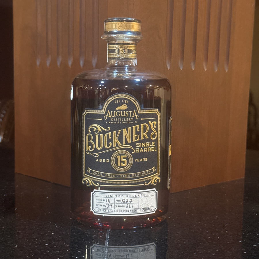 Buckner's 15 Year Single Barrel No. 111