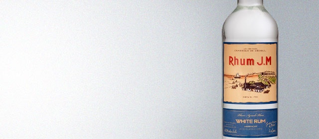 J.M. Rhum Agricole Blanc gradation 50 degrees liter bottle