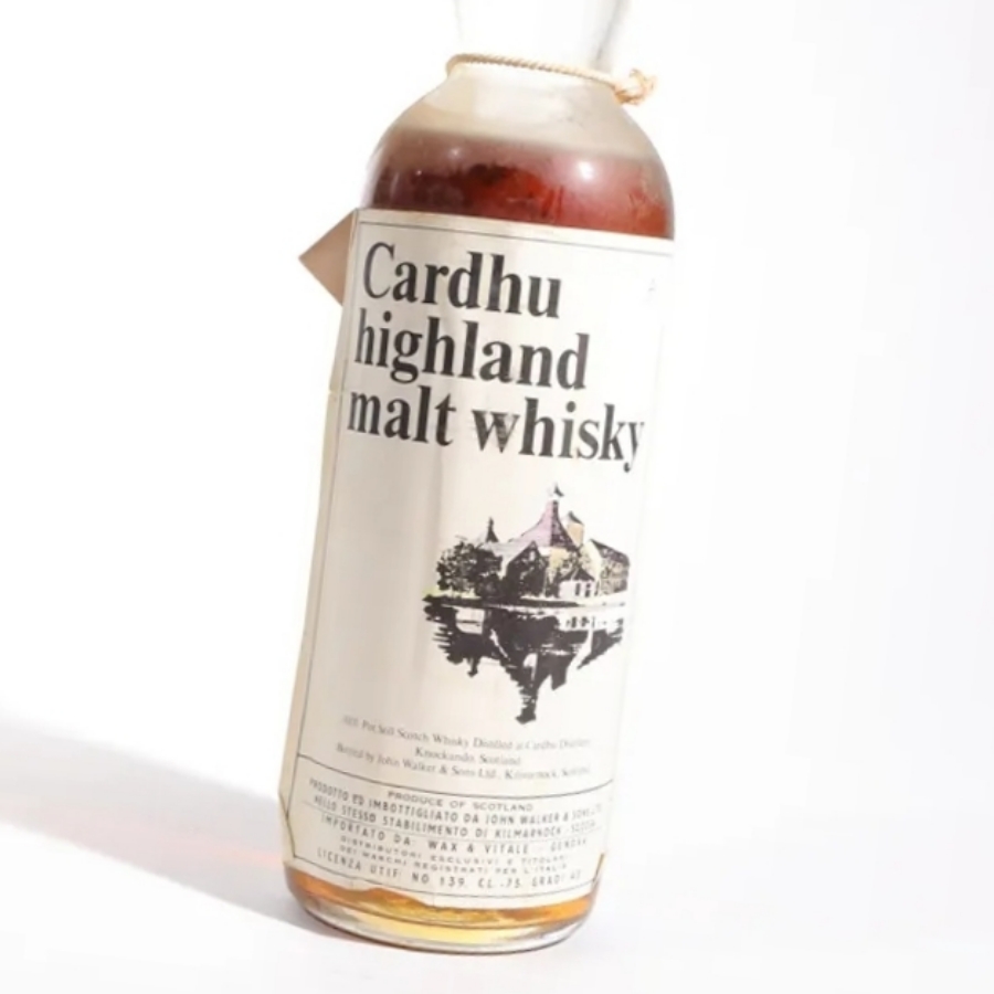 Cardhu Highland Malt Whisky (Old Italian Bottling)