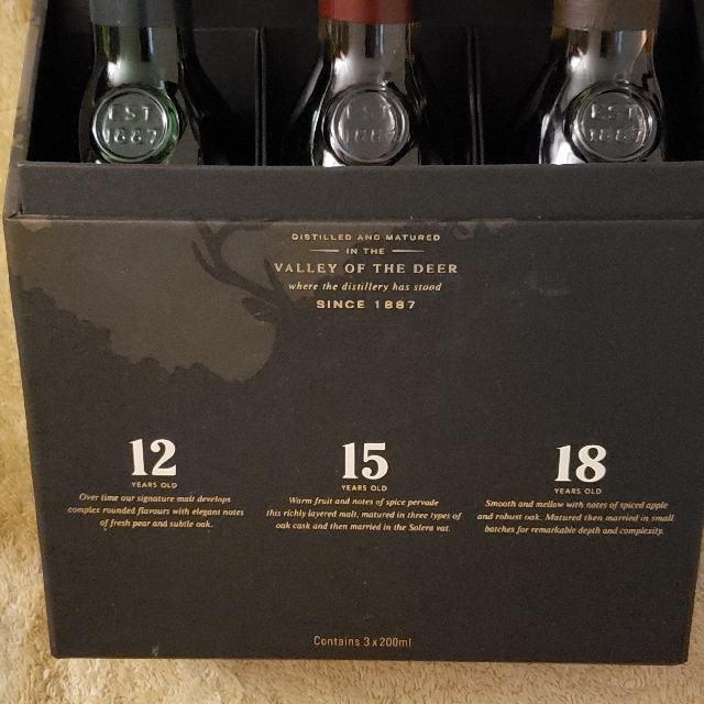 Glenfiddich Scotch Trio