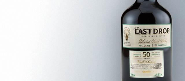 The Last Drop 50 Year "Double Matured" Blended Scotch