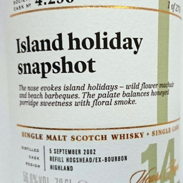 Island Holiday Snapshot 4.236 (SMWS)