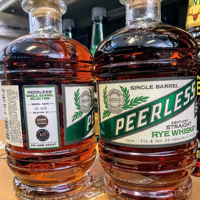Peerless 5yr Single Barrel Kentucky Straight Rye "Arizona Whiskey Community Pick"