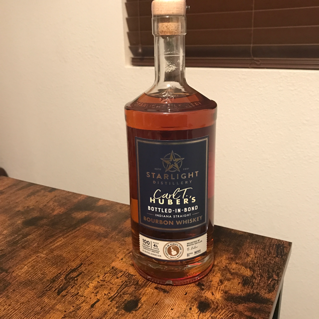 Starlight Carl T. Huber's Bottled in Bond Bourbon