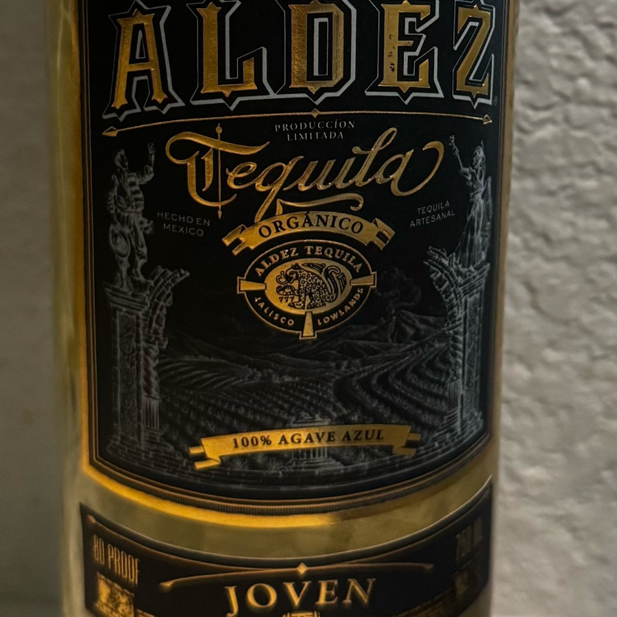 Aldez Organic Tequila Jove