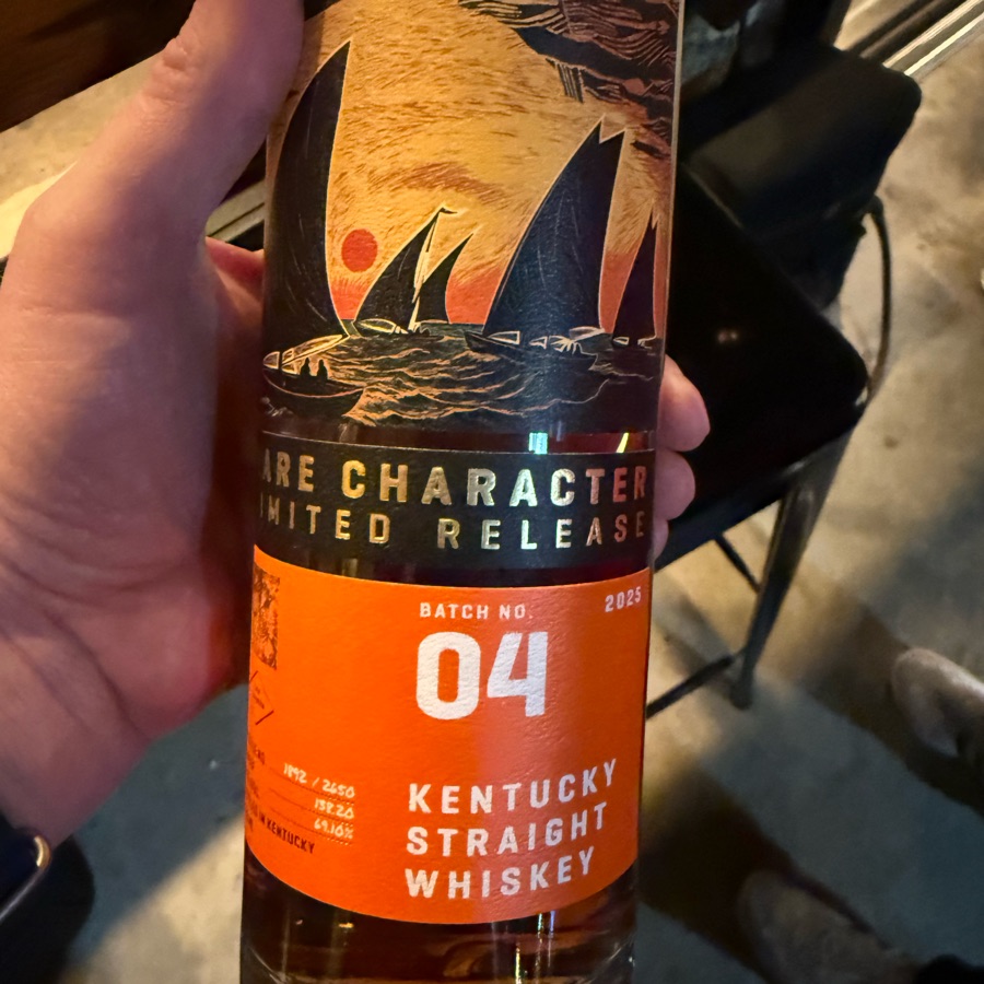 Rare Character Limited Release Kentucky Straight Whiskey Batch No. 04 2025