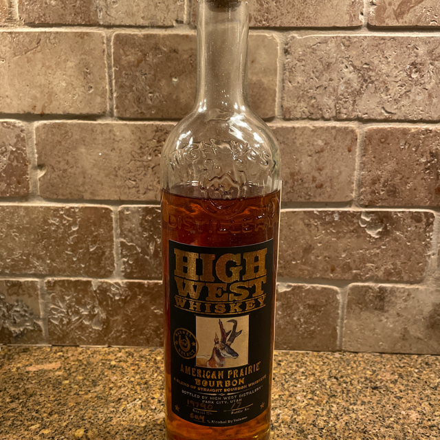 HIGH WEST AMERICAN PRAIRIE BOURBON PEATED SCOTCH CASK (Total Wine)