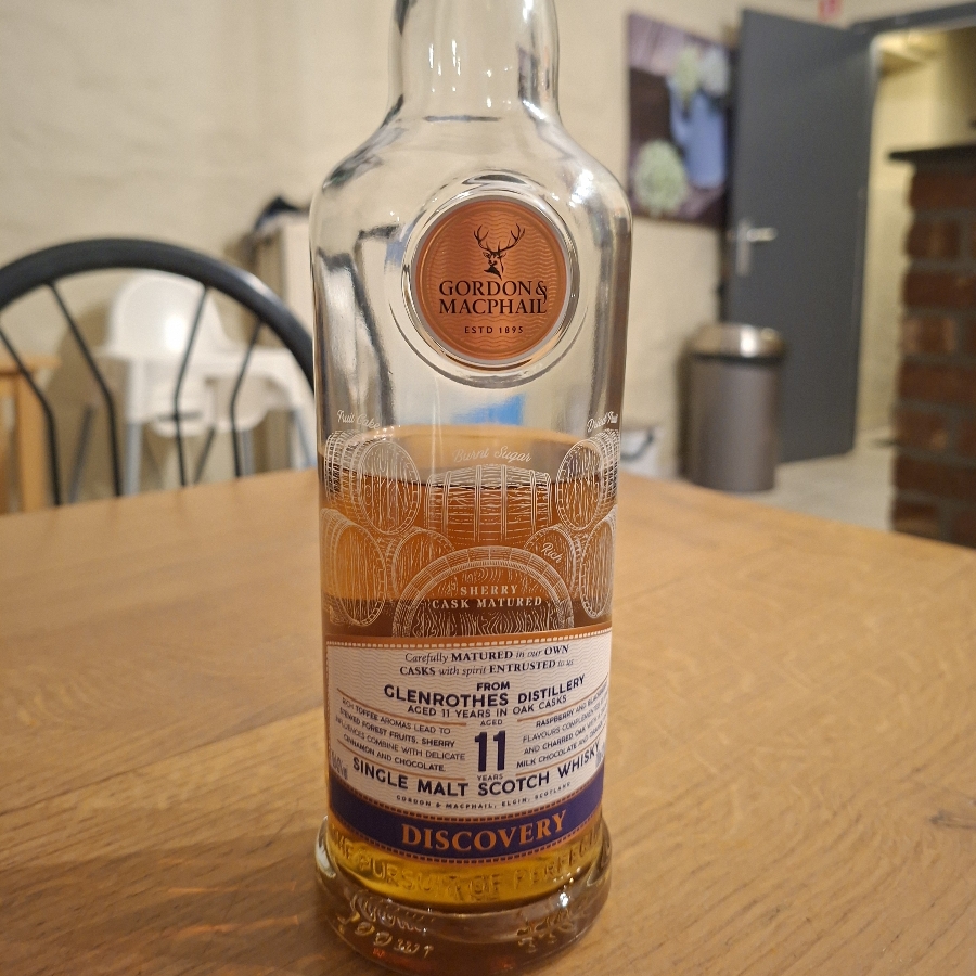 Gordon & Macphail sherry cask matured