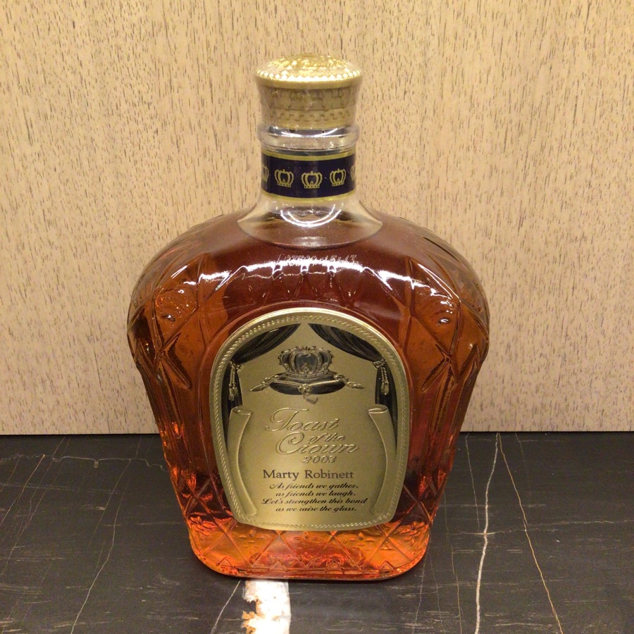 Crown Royal Toast of the crown Marty Robinett