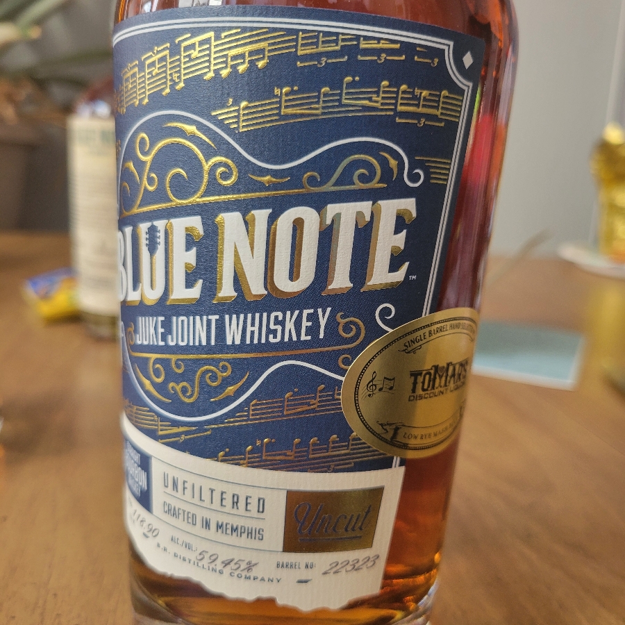 Tomar's "Bourbon Blues" Bluue Note Juke Joint Uncut bourbon #22323