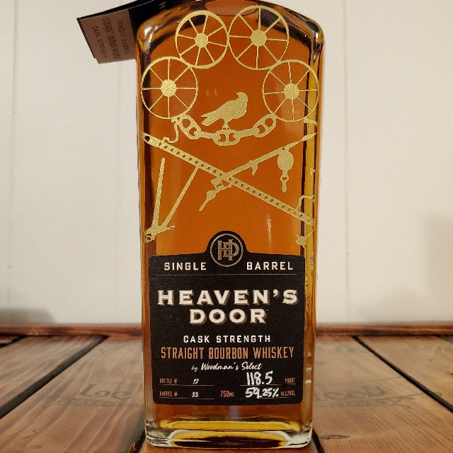 Heaven's Door Single Barrel Cask Strength Straight Bourbon (Woodman's Select)