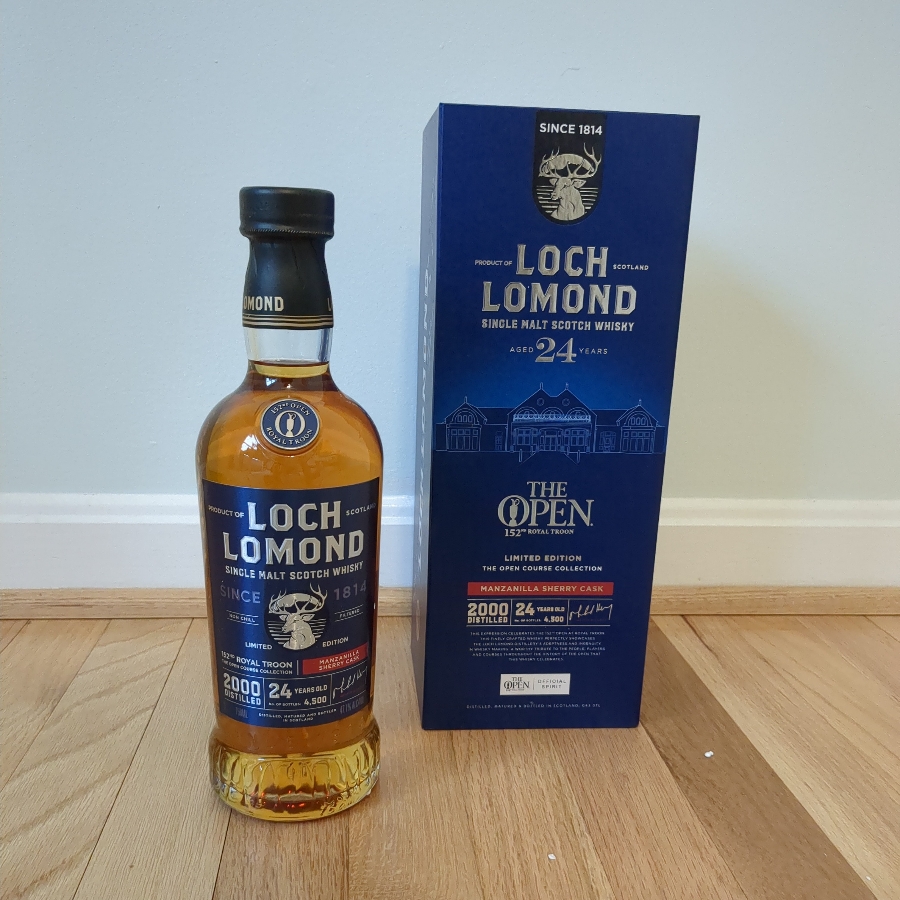 Loch Lomond 24 Years The Open Royal Troon