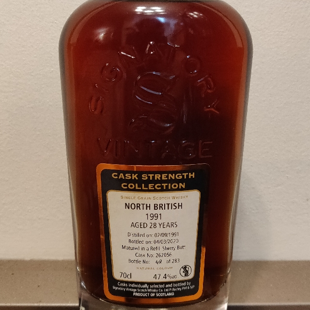 North British 1991 28 Year Cask Strength Collection (Signatory)