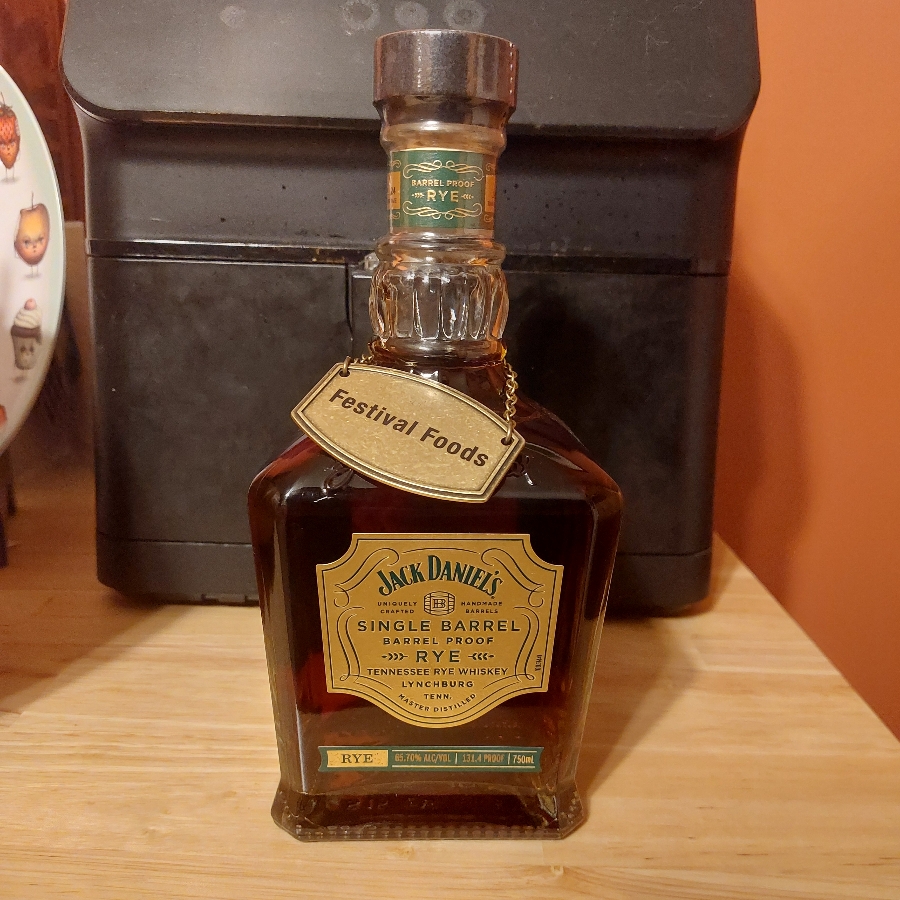 Jack Daniel's Single Barrel Select Barrel Proof Rye (Festival Foods)