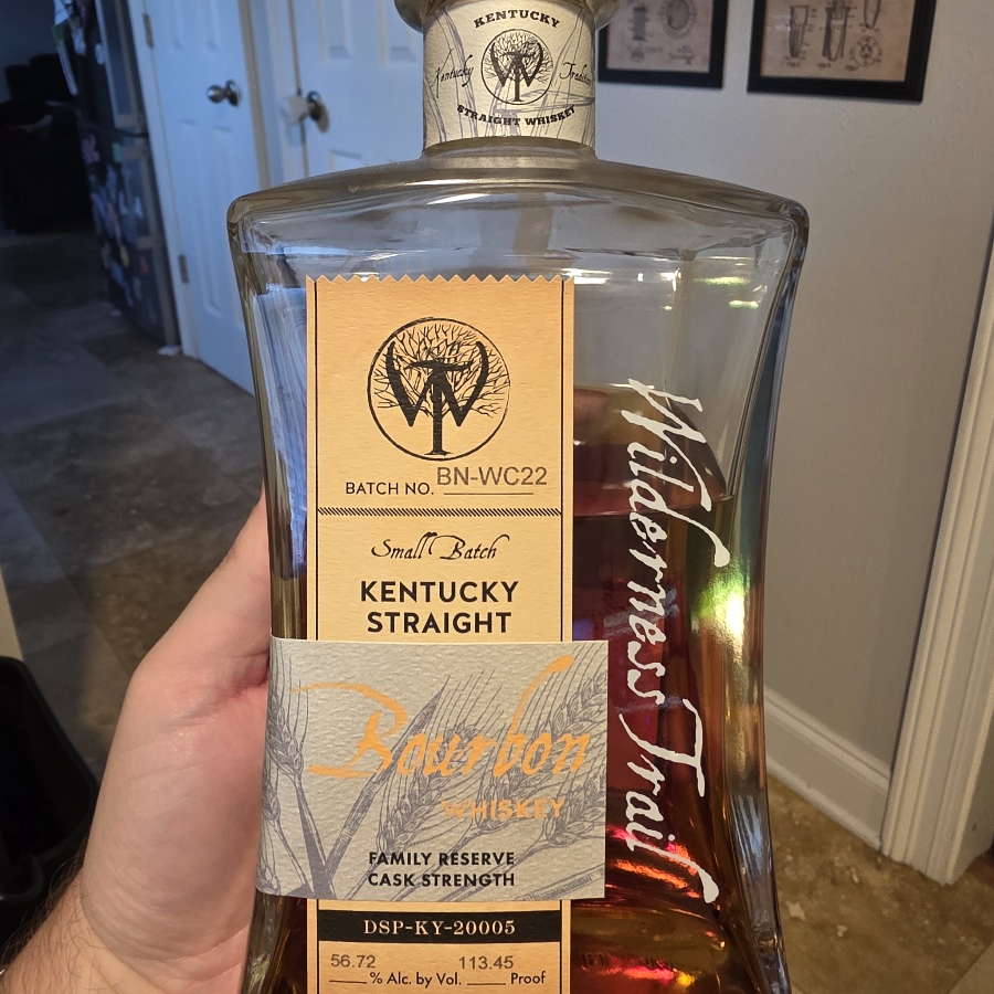 Wilderness Trail Family Reserve Cask Strength Bourbon (It's Borbon Night - "Wheat Science")
